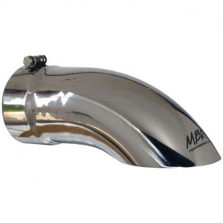 MBRP T5085 Exhaust Tail Pipe Tip 5in O.D. Turn Down 5in Inlet 14in Length T304 Stainless Steel | Universal