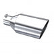 MBRP T5128 4in Inlet 8in Diameter 18in Long T304 Stainless Rolled End Exhaust Tip | Universal