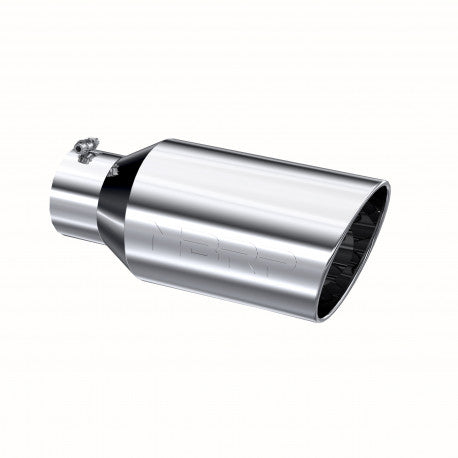 MBRP T5129 8in Rolled End Exhaust Tip - T304 Stainless Steel | Universal