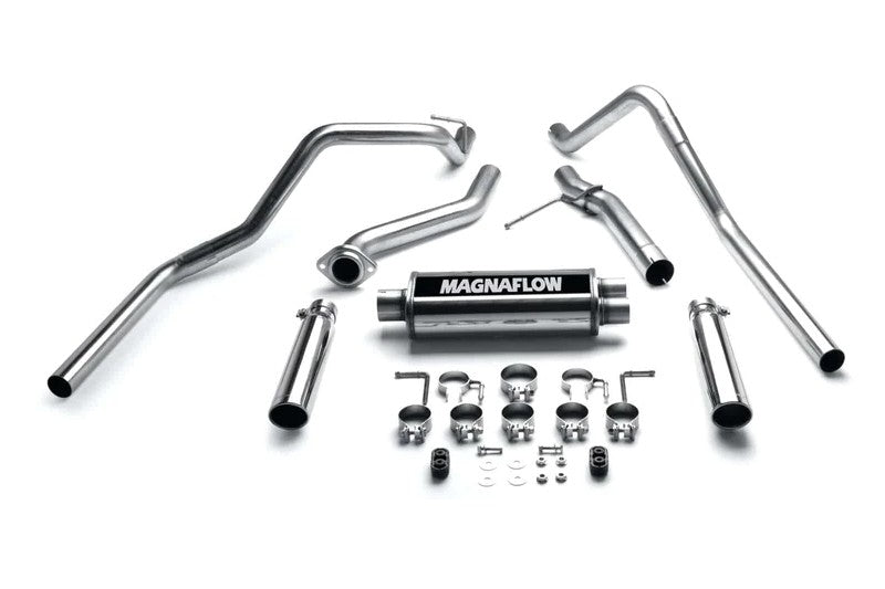 MagnaFlow 15754 Dual Stainless 3in Cat-Back Exhaust | 1999-2002 Silverado/Sierra 1500