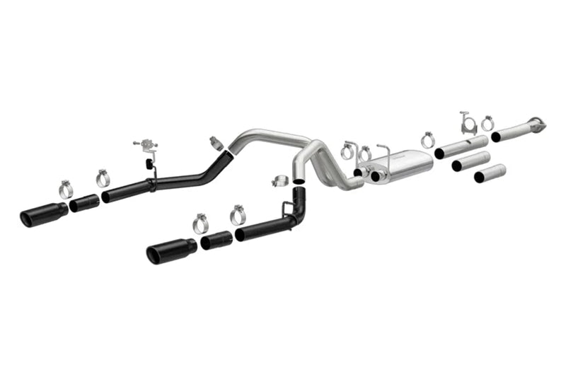 MagnaFlow 19377 Dual Stainless 3.5in Cat-Back Exhaust | 2011-2019 6.0 Gas