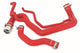 Mishimoto MMHOSE-CHV-06DRD Red Silicone Coolant Hose Kit | 2006-2010 GM 6.6L Duramax 2500HD/3500HD