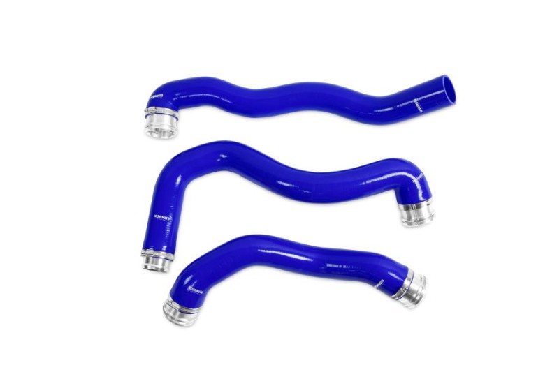 Mishimoto MMHOSE-F2D-08BL Blue Silicone Coolant Hose Kit | 2008-2010 Ford F250/F350 Powerstroke 6.4L