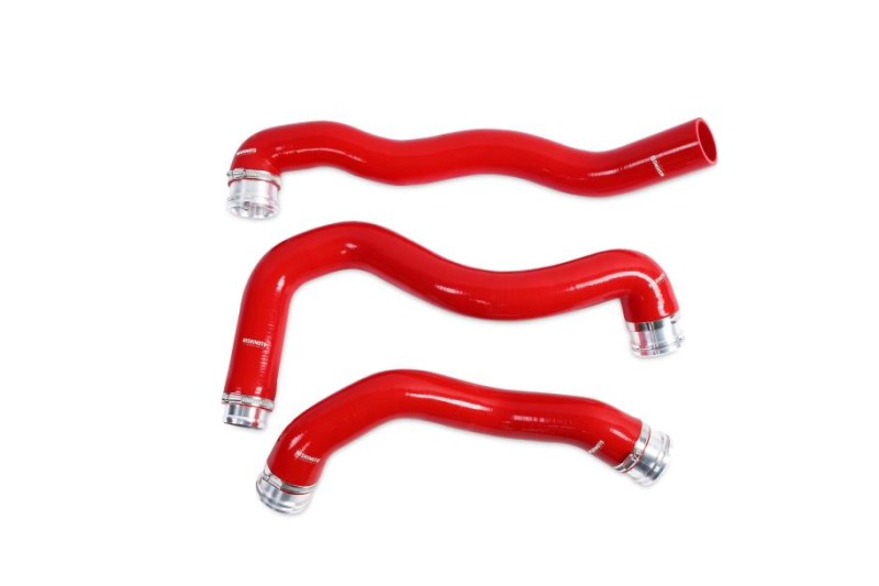 Mishimoto MMHOSE-F2D-08RD Red Silicone Coolant Hose Kit | 2008-2010 Ford F250/F350 Powerstroke 6.4L