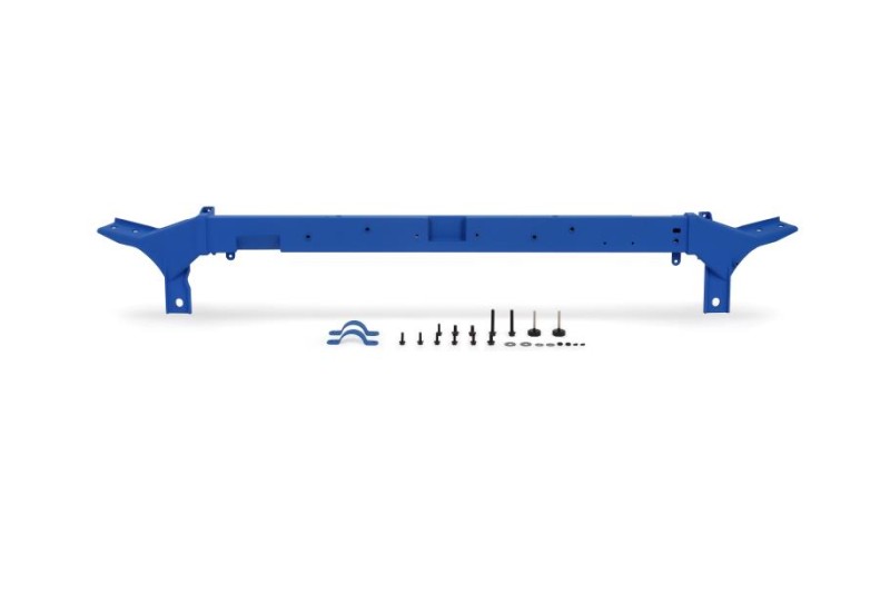 Mishimoto MMUS-F2D-08BL Blue Upper Support Bar | 2008-2010 Ford F250/F350 6.4L Powerstroke