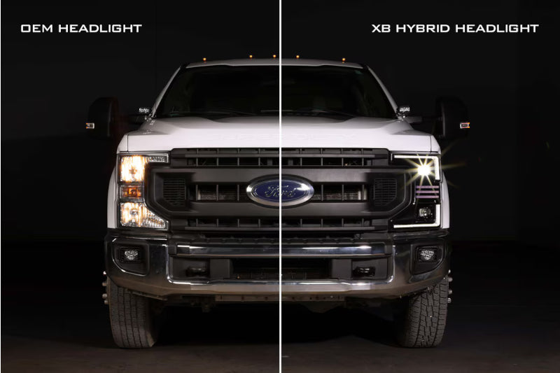 Morimoto LF556.2 XB Hybrid LED Headlights - Pair | 2020-2022 F250/F350/F450 6.7L Powerstroke