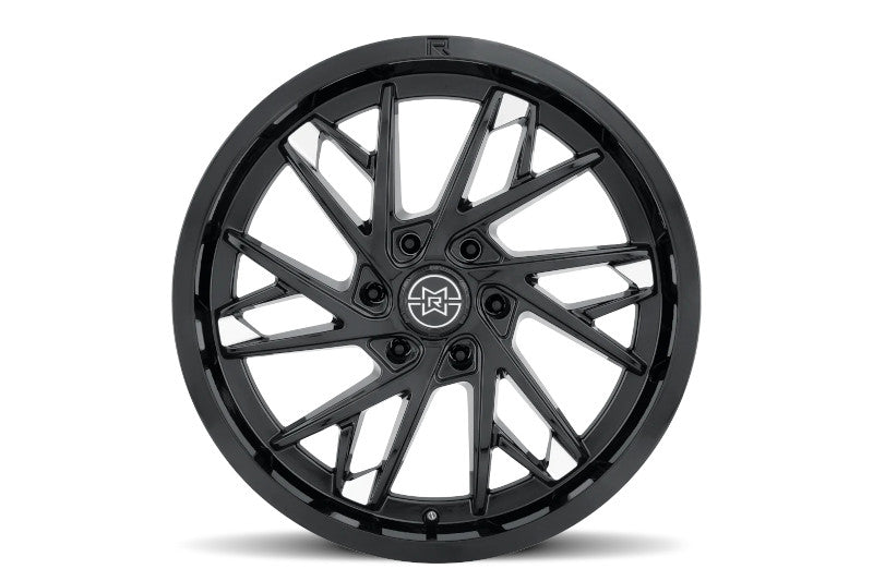 Method MR80121088518N 20x10 801 Raised Wheels (Gloss Black Milled) | 2011-2024 GMC/Chevrolet Silverado/Sierra 2500HD/3500HD