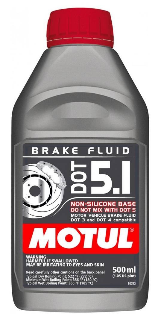 Motul 100951 1/2L DOT 5.1 Brake Fluid | Universal