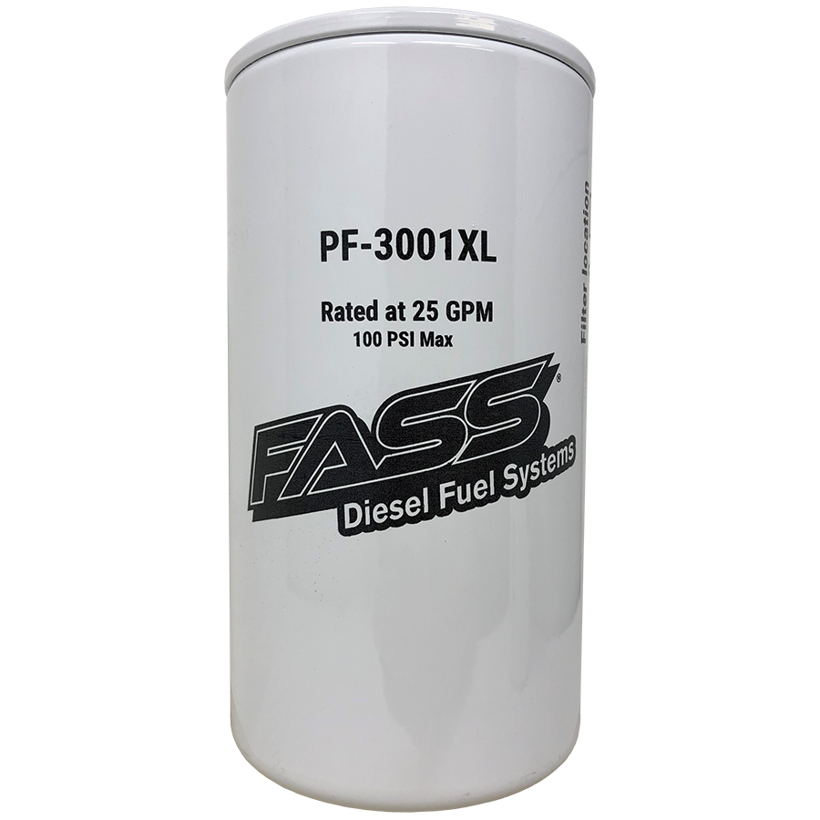 FASS PF3001XL Extended Length Fuel Particulate Filter | Universal