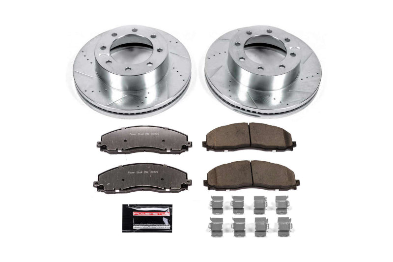 PowerStop K6403-36 Z36 Truck & Tow Front Brake Kit | 2013-2022 F350 4WD DRW