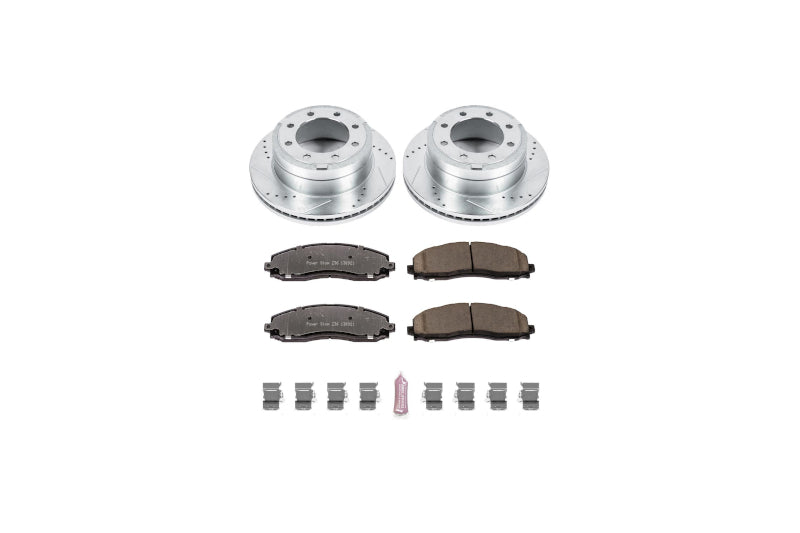 PowerStop K6407-36 Z36 Truck & Tow Rear Brake Kit | 2013-2022 F250/F350 4WD SRW