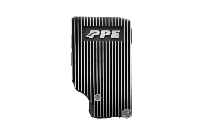 PPE 328053510 Heavy Duty Deep Cast Aluminum Transmission Pan w/ Brushed Finish | 2020-2025 Ford 6.7L Powerstroke w/ 10R140 Transmissions