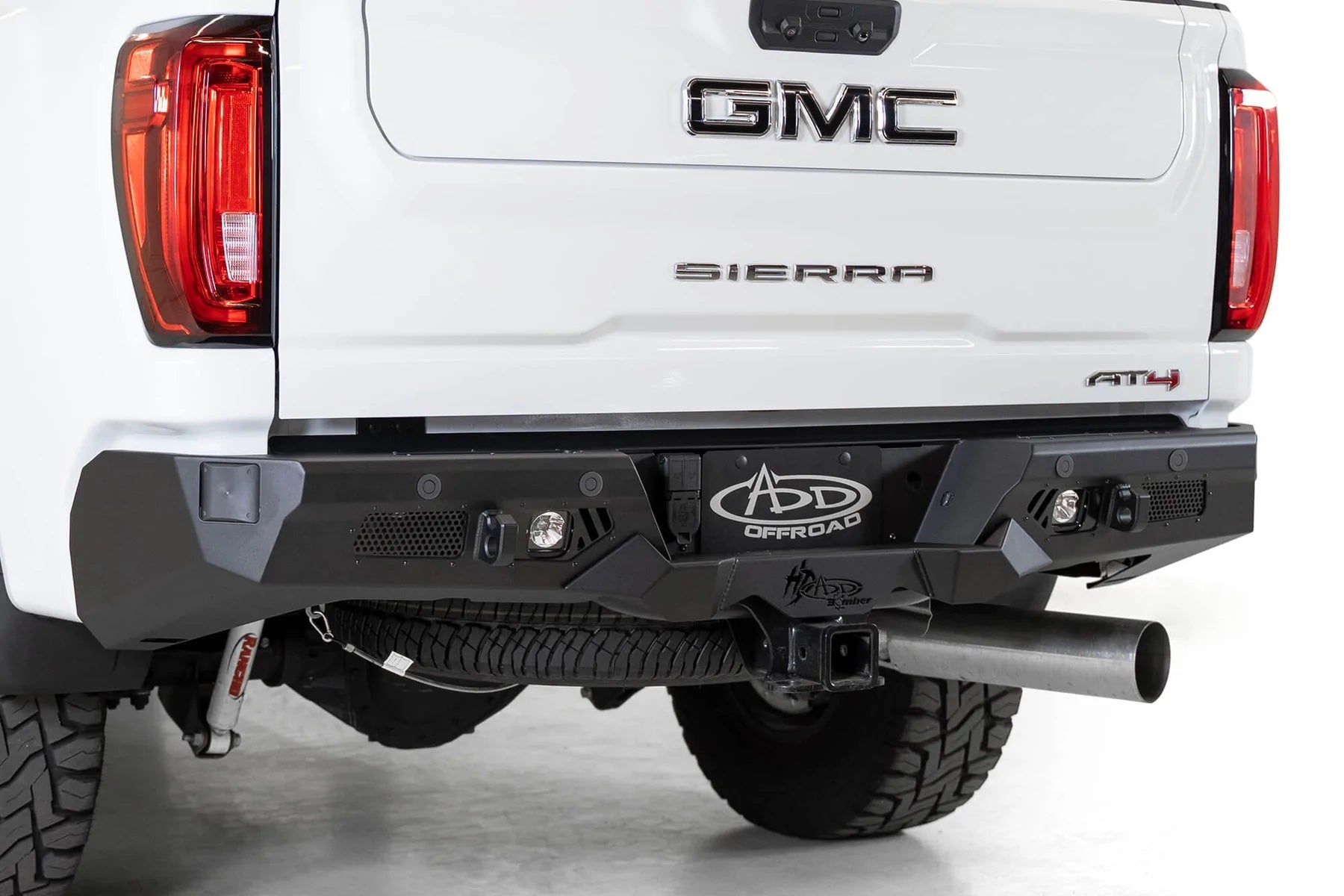 ADD R270021280103 Bomber HD Rear Bumper w/ Blind Spot | 2020-2022 Silverado/Sierra 2500HD/3500HD