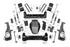 Rough Country 10230A 5in NTD Lift Kit | 2020-2022 Silverado/Sierra 2500HD/3500HD