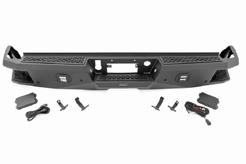 Rough Country 10758 HD Rear LED Bumper | 2019-2024 Silverado 1500