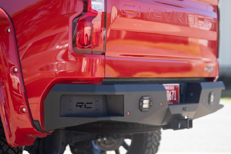 Rough Country 10758 HD Rear LED Bumper | 2019-2024 Silverado 1500