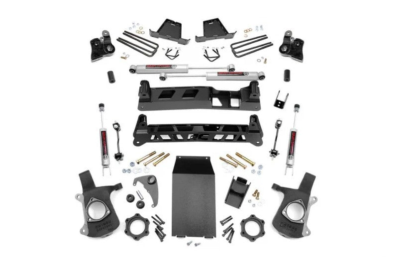 Rough Country 27220A 6in Non-Torsion Drop Suspension Lift Kit | 1999-2006 Silverado/Sierra 1500