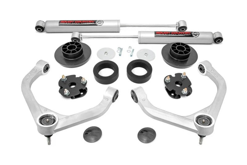 Rough Country 31230 3.5in Bolt-On Suspension Lift Kit w/ Upper Control Arms | 2012-2018 Ram 1500