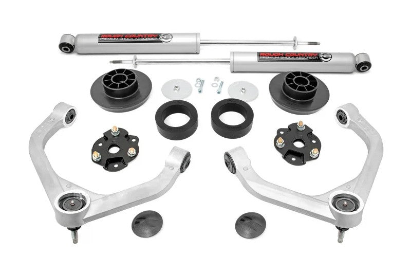 Rough Country 31430 3.5in Bolt-On Lift Kit w/ Rear N3 Shocks | 2019 Ram 1500