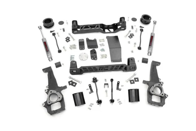 Rough Country 32830 4in Suspension Lift Kit | 2009-2011 Dodge Ram 1500