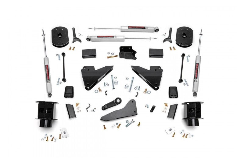 Rough Country 35720 5in Radius Arm Drop Coil Spacer Suspension Lift Kit | 2014-2018 Ram 2500