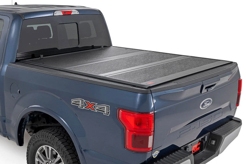 Rough Country 47220651B Hard Low Profile Bed Cover | 2017-2024 F250/F350 6.9ft Bed