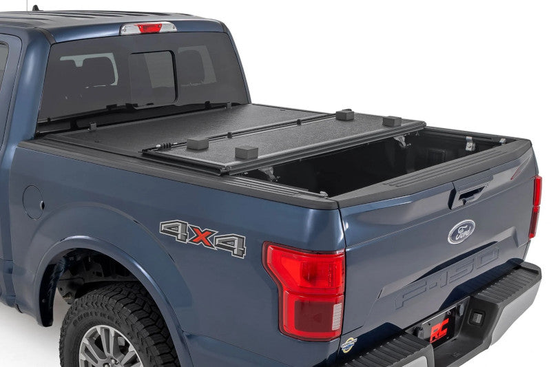 Rough Country 47220651B Hard Low Profile Bed Cover | 2017-2024 F250/F350 6.9ft Bed