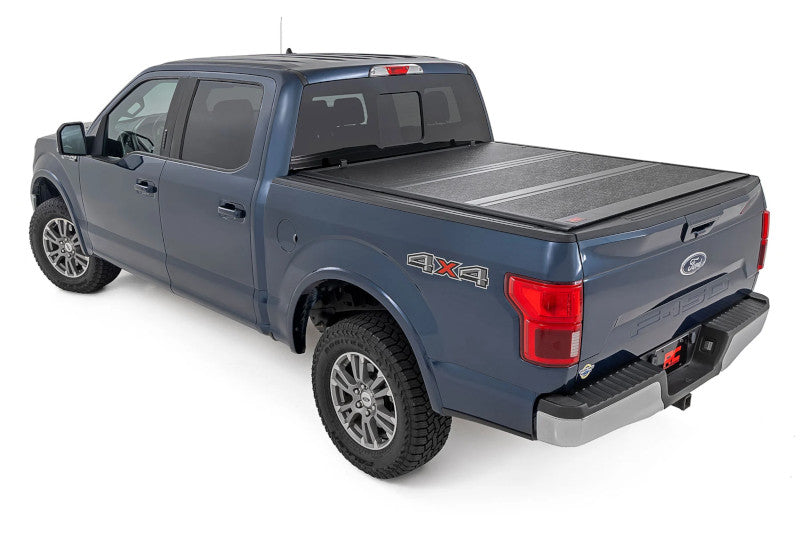 Rough Country 47220651B Hard Low Profile Bed Cover | 2017-2024 F250/F350 6.9ft Bed