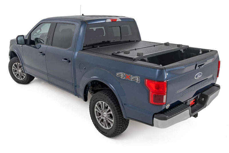 Rough Country 47220651B Hard Low Profile Bed Cover | 2017-2024 F250/F350 6.9ft Bed