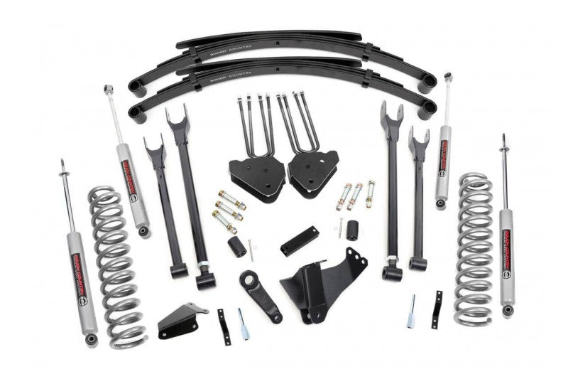 Rough Country 590.20 8in 4-Link Suspension Lift Kit | 2005-2007 Ford F250/F350 6.0L Powerstroke