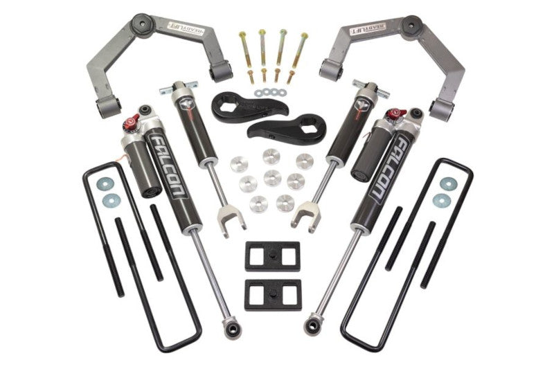 ReadyLift 62-35160 3-inch SST2.1 Lift Kit With Fabricated Control Arms and Falcon 2.1 Monotube Shocks | 11-19 GM 6.6L Duramax