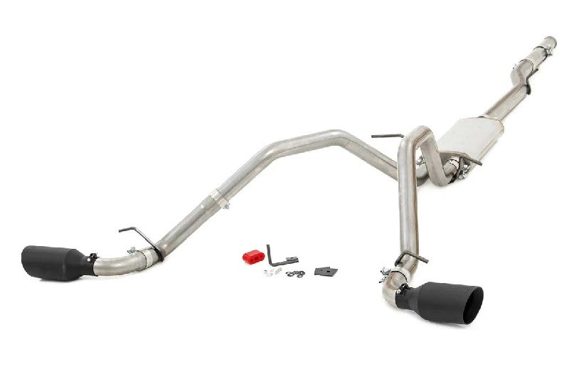 Rough Country 96007 2.5in Cat-Back Exhaust Kit | 2014-2018 GM Sierra/Silverado 1500