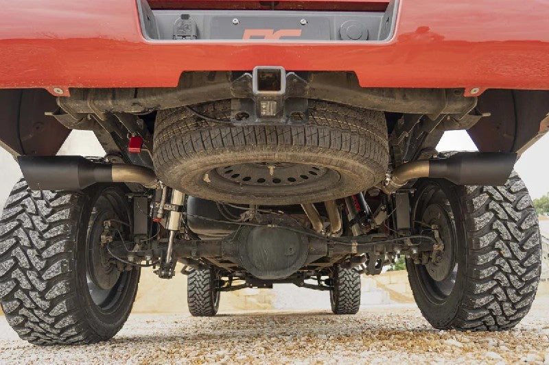 Rough Country 96007 2.5in Cat-Back Exhaust Kit | 2014-2018 GM Sierra/Silverado 1500