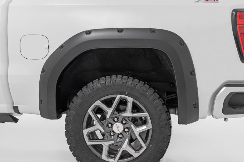 Rough Country F-C11950A-GJI Pocket Fender Flares | 2019-2025 Sierra 1500