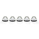 Recon 264143CL 5 Piece Cab Lights Clear Lens Amber LEDs | 1999-2016 F250/F350/F450