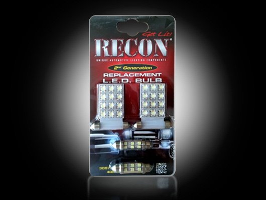 Recon 264162 LED Dome Light Bulb Set | 2007.5-2014 Silverado/Sierra 2500HD/3500HD