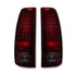 Recon 264173RBK Dark Red Tail Lights | 1999-2007 Silverado/Sierra 2500HD/3500HD