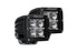 Rigid 202113 D-Series Pro Flood Beam Lights | Universal