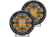 Rigid 36206 360-Series 6 LED Off-Road Lights w/ Amber Backlight | Universal