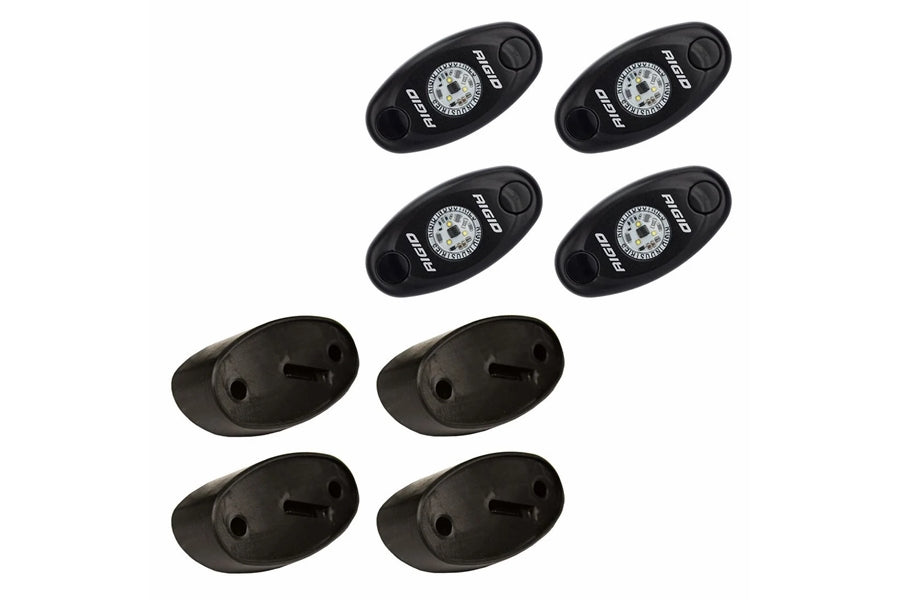 Rigid 400233 A-Series LED Rock Light Kit High Power Blue Set Of 4 | Universal