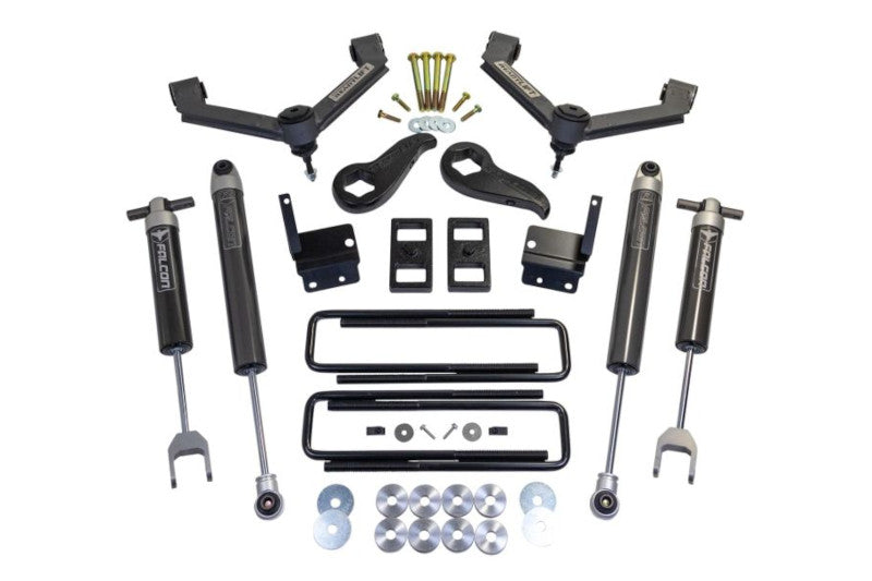 ReadyLift 69-30320 3-inch SST Lift Kit with Fabricated Control Arms and Falcon 1.1 Monotube Shocks | 2020-2024 Silverado/Sierra 2500HD/3500HD 6.6L