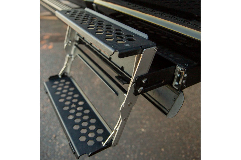 Rock Slide RS-1610 R-STEP 16in Wide Step Attachment Bracket (Driver's Side - Rear Tire) | 2017-2022 F-250/F-350 Super Duty