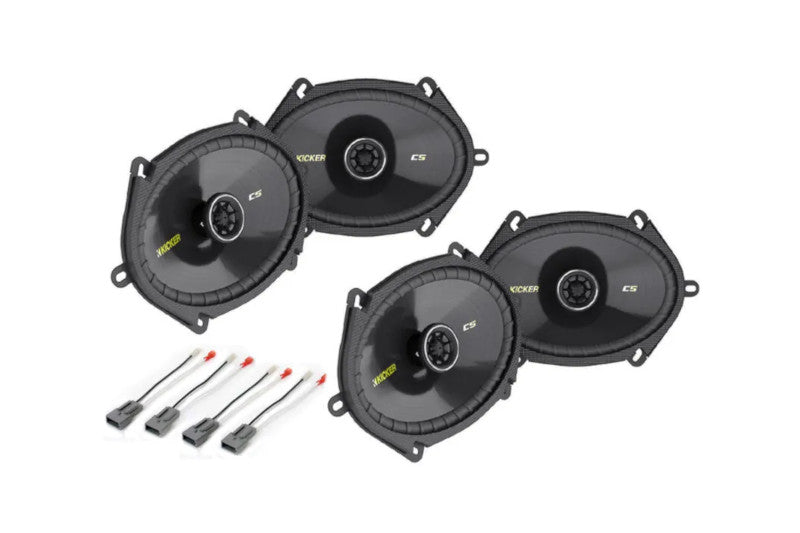 Kicker KICK-CS68-F250 CS 6x8 Speaker Upgrade Kit | 1997-2016 F250/F350