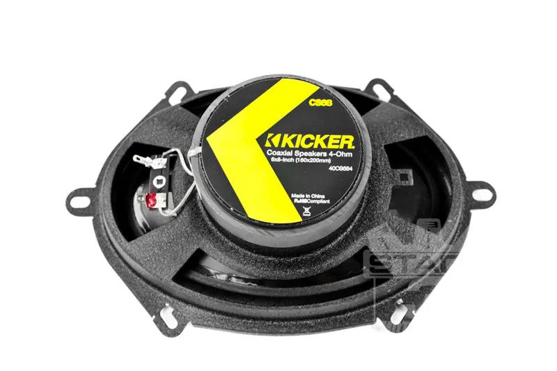 Kicker KICK-CS68-F250 CS 6x8 Speaker Upgrade Kit | 1997-2016 F250/F350