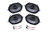 Kicker KICK-KS68-F250 KSC68 6x8 Speaker Upgrade Kit | 2008-2016 F250/F350 CrewCab/SuperCab