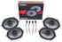 Kicker KICK-KS68-F250 KSC68 6x8 Speaker Upgrade Kit | 2008-2016 F250/F350 CrewCab/SuperCab