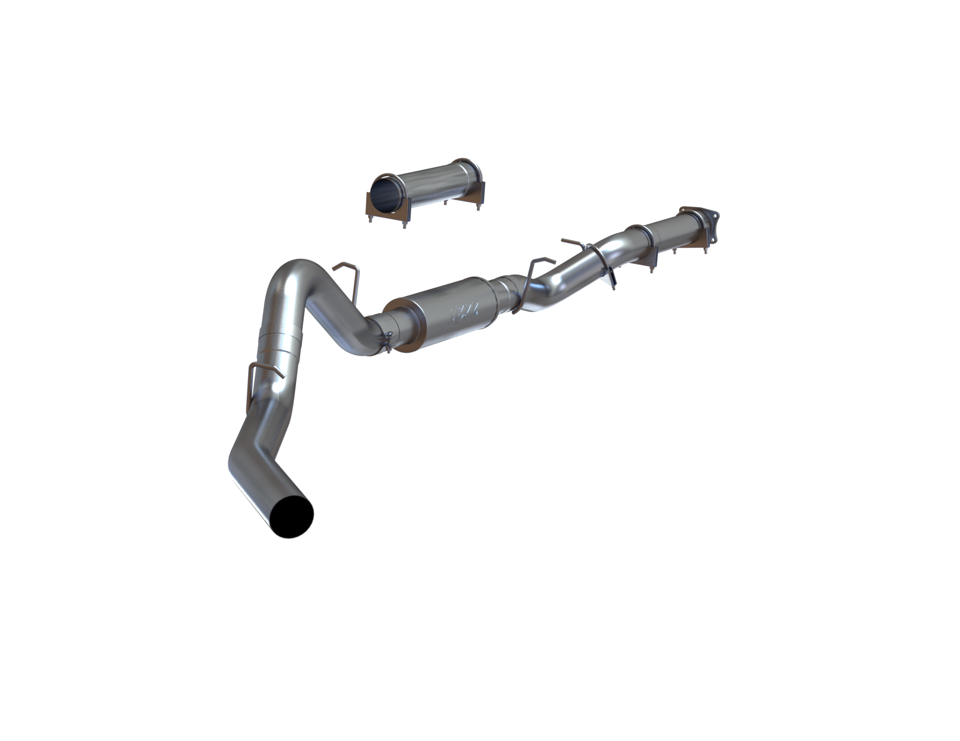 MBRP S6000P 4in Cat Back Exhaust System | 2001-2005 Silverado/Sierra 2500HD/3500HD 6.6L