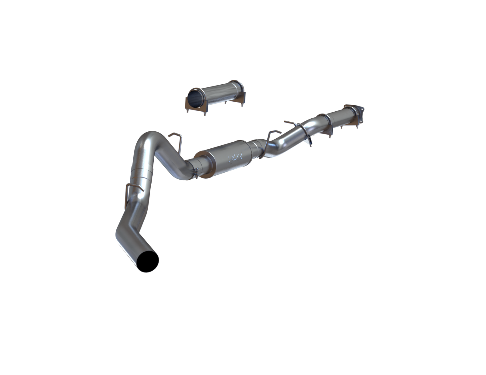 MBRP S6000P 4in Cat Back Exhaust System | 2001-2005 Silverado/Sierra 2500HD/3500HD 6.6L