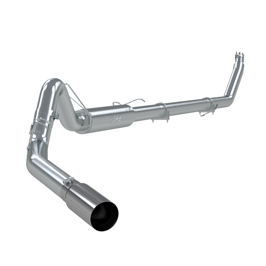 MBRP S6100304 4in Turbo Back T304 Stainless Single Side Exit Exhaust | 1998-2002 Dodge Ram 5.9L Cummins 2500/3500