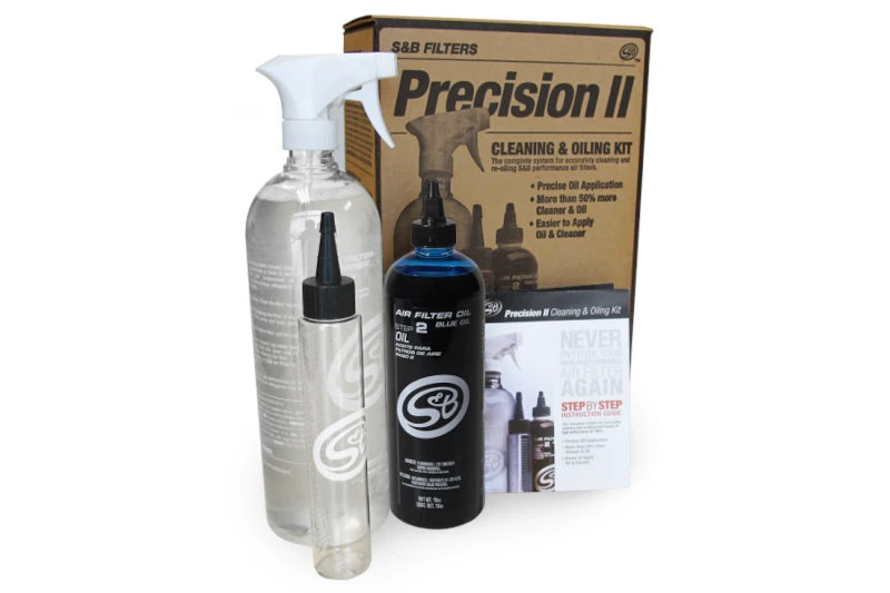 S&B 88-0009 Precision II Blue Cleaning & Oiling Kit | Universal